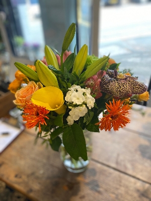 Autumn Vase Arrangement