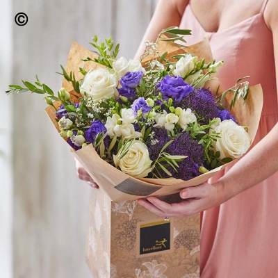 Birthday Lisianthus & Roses Bouquet