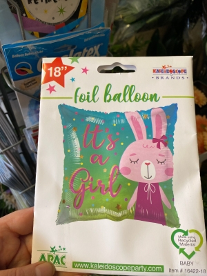 it's a girl Eco balloon