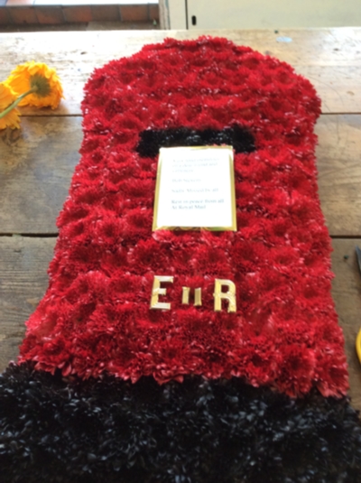 Post box tribute