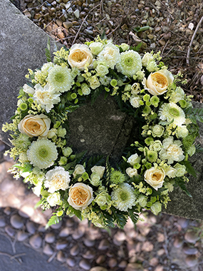 seasonal Lemon and green Wreath