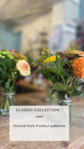 Classic Collection floral Vase