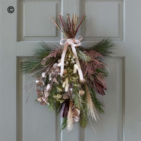 Winter Trending Swag Door Decoration