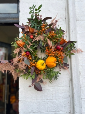 Witch's Kitchen Door Wreath